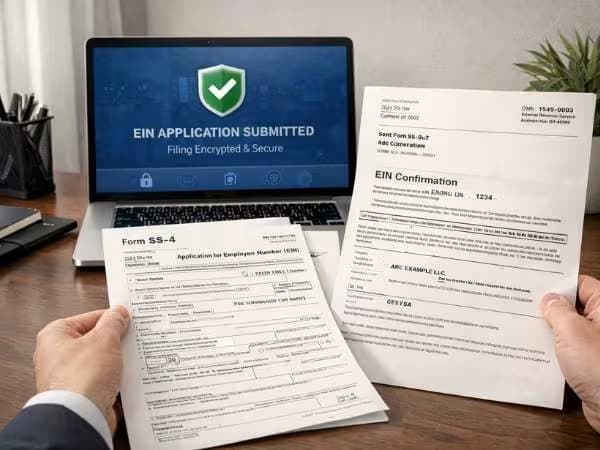 EIN application — IRS government documents